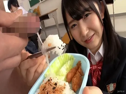 Makan nasi dengan sperma