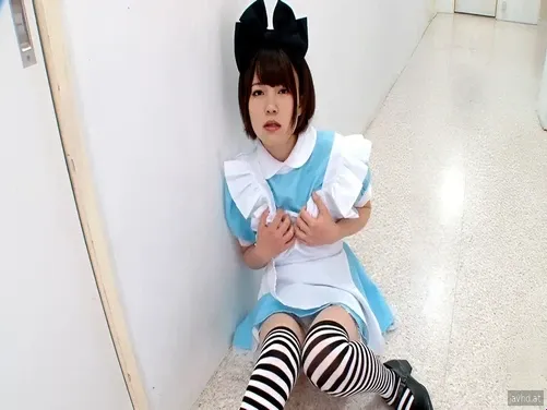 コスプレガールがオナニーしてエンディング