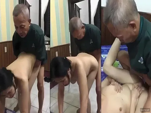 Orang tua diajak teman lamanya untuk pergi berhibur, memang benar, semakin tua semakin pedas, kan?